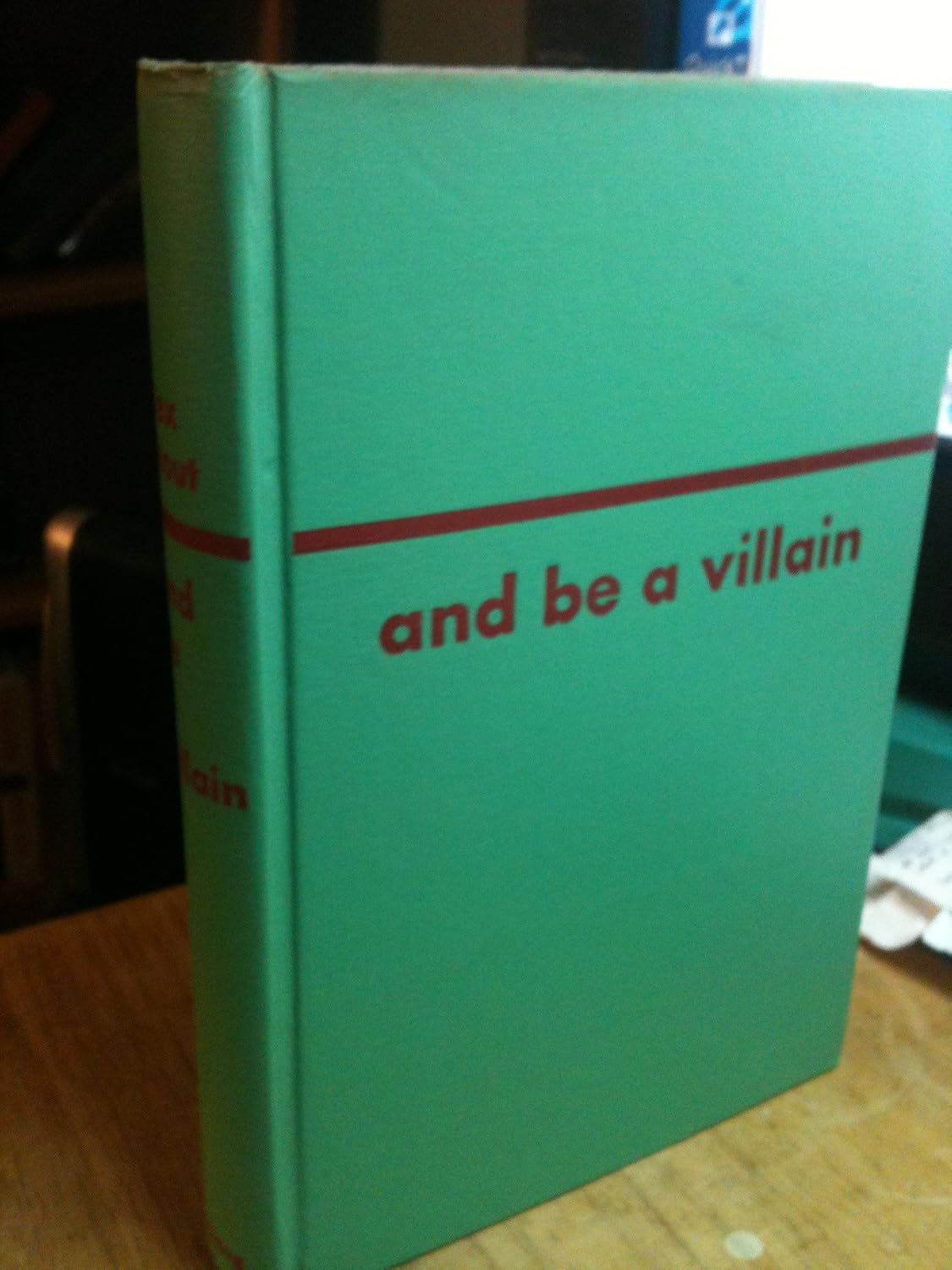 And be a villain